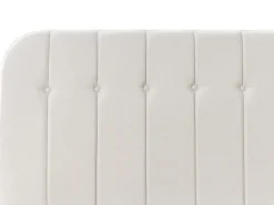 Online Łóżko z pojemnikiem CHALLANS Złamana biel 180 x 200 cm Łóżka Tapicerowane|Łóżka Podwójne