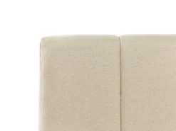Discount Łóżko z pojemnikiem DREUX Beżowy 180 x 200 cm Łóżka Tapicerowane|Łóżka Podwójne