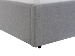 Hot Łóżko z pojemnikiem DREUX Jasno 180 x 200 cm Łóżka Tapicerowane|Łóżka Podwójne