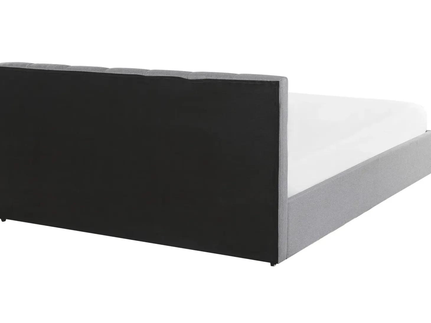 Hot Łóżko z pojemnikiem DREUX Jasno 180 x 200 cm Łóżka Tapicerowane|Łóżka Podwójne