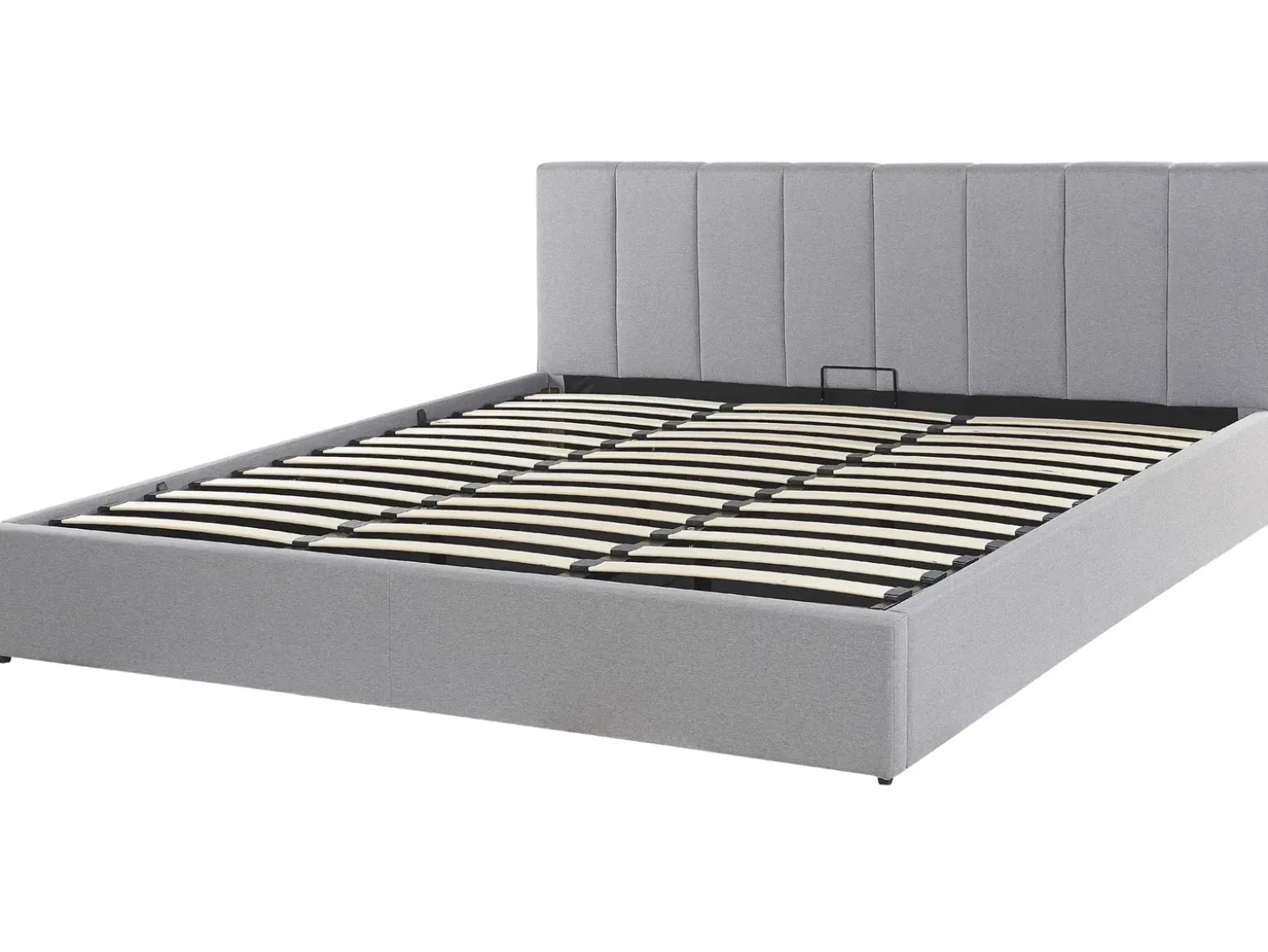 Hot Łóżko z pojemnikiem DREUX Jasno 180 x 200 cm Łóżka Tapicerowane|Łóżka Podwójne