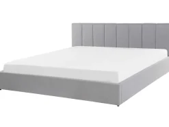 Hot Łóżko z pojemnikiem DREUX Jasno 180 x 200 cm Łóżka Tapicerowane|Łóżka Podwójne