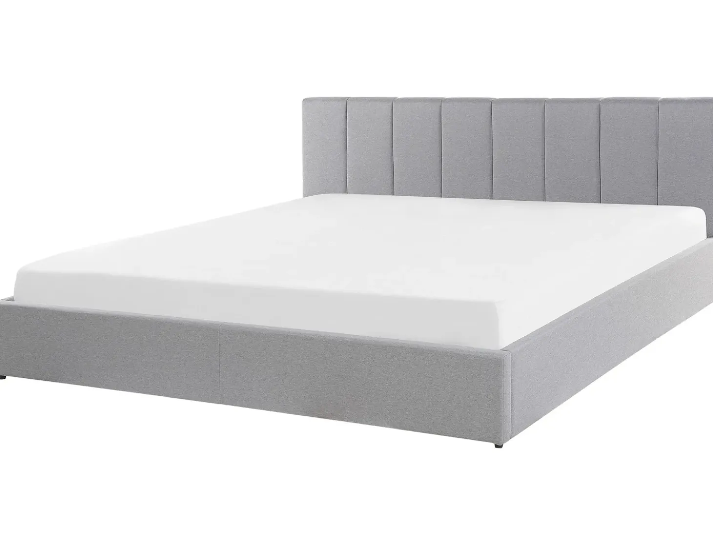 Hot Łóżko z pojemnikiem DREUX Jasno 180 x 200 cm Łóżka Tapicerowane|Łóżka Podwójne