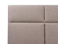 Online Łóżko z pojemnikiem LAGORD Beżowoszary 180 x 200 cm Łóżka Tapicerowane|Łóżka Podwójne