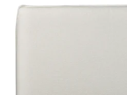 Sale LAVAUR Boucle Złamana biel 180 x 200 cm Łóżka Tapicerowane|Łóżka Podwójne