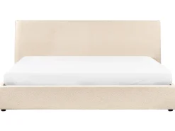 Best LAVAUR Boucle 180 x 200 cm Łóżka Tapicerowane|Łóżka Podwójne