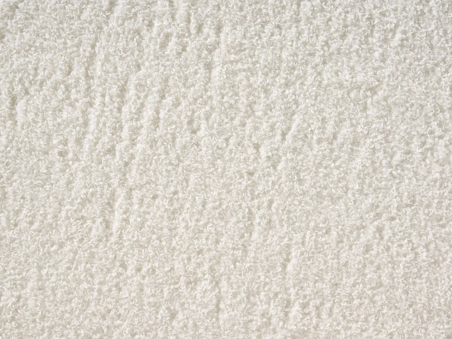 Sale Łóżko z pojemnikiem LORIENT Boucle Złamana biel 180 x 200 cm Łóżka Tapicerowane|Łóżka Podwójne