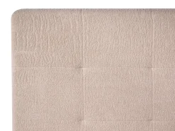 Sale Łóżko z pojemnikiem LORIENT Boucle 180 x 200 cm Łóżka Tapicerowane|Łóżka Podwójne