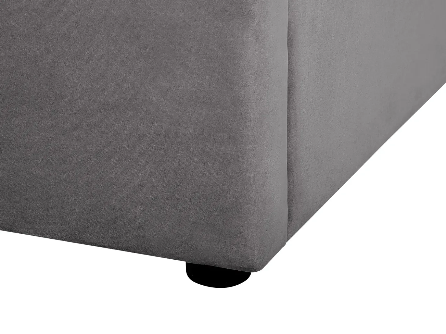 Online LUBBON Welur 180 x 200 cm Łóżka Tapicerowane|Łóżka Podwójne