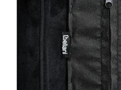 Outlet LUBBON Welur Czarny 160 x 200 cm Łóżka Tapicerowane|Łóżka Podwójne
