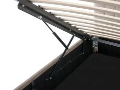 Best LUNAN Beżowoszary 180 x 200 cm Łóżka Tapicerowane|Łóżka Podwójne