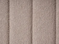 Discount LUNAN Boucle Beżowy 180 x 200 cm Łóżka Tapicerowane|Łóżka Podwójne