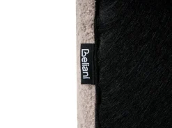 Discount LUNAN Boucle Beżowy 180 x 200 cm Łóżka Tapicerowane|Łóżka Podwójne