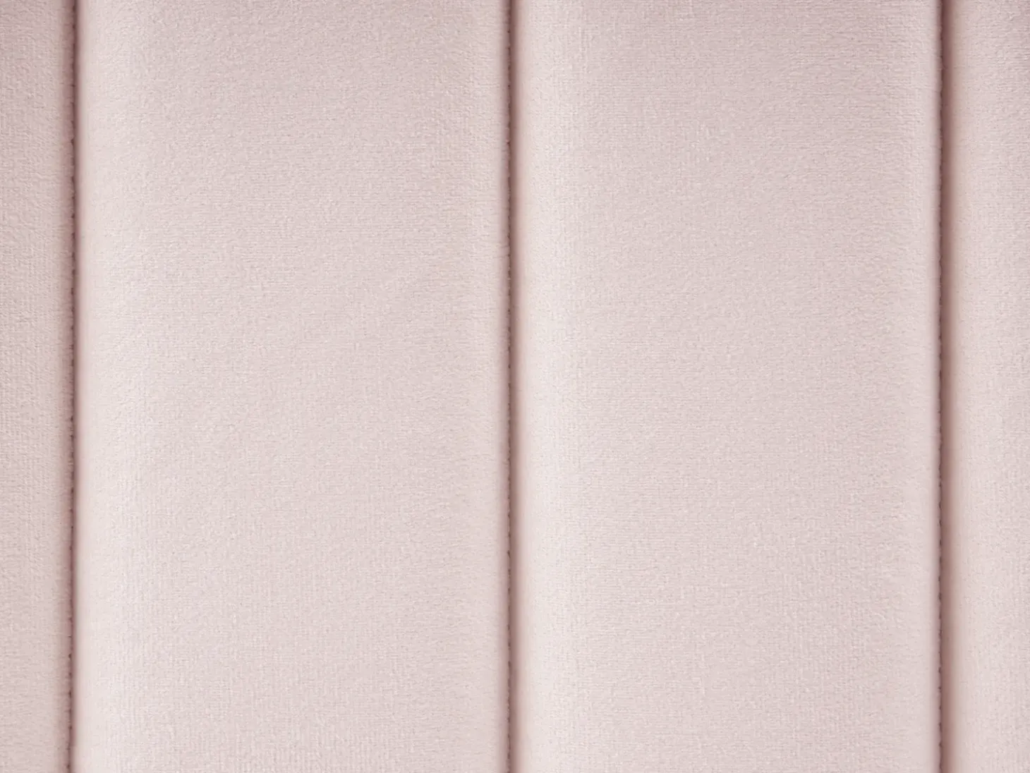 Outlet LUNAN Pastelowy róż 180 x 200 cm Łóżka Tapicerowane|Łóżka Podwójne