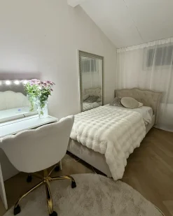 Best METZ Welur Beżowy 90 x 200 cm Dzieci Łóżka Z Pojemnikiem|Wszystkie Meble I Akcesoria Dziecięce