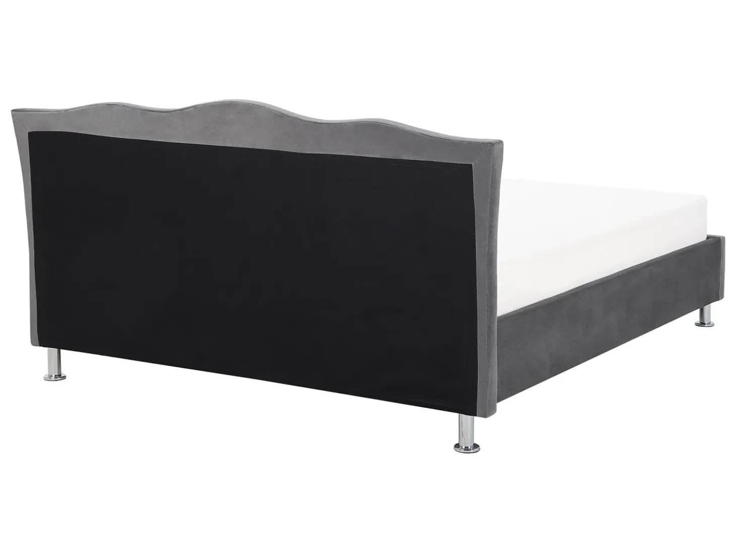 Hot Łóżko z pojemnikiem METZ Welur Ciemno 140 x 200 cm Łóżka Tapicerowane|Łóżka Podwójne