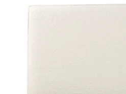 Clearance Łóżko z pojemnikiem MOISSAC Boucle Złamana biel 160 x 200 cm Łóżka Tapicerowane|Łóżka Podwójne