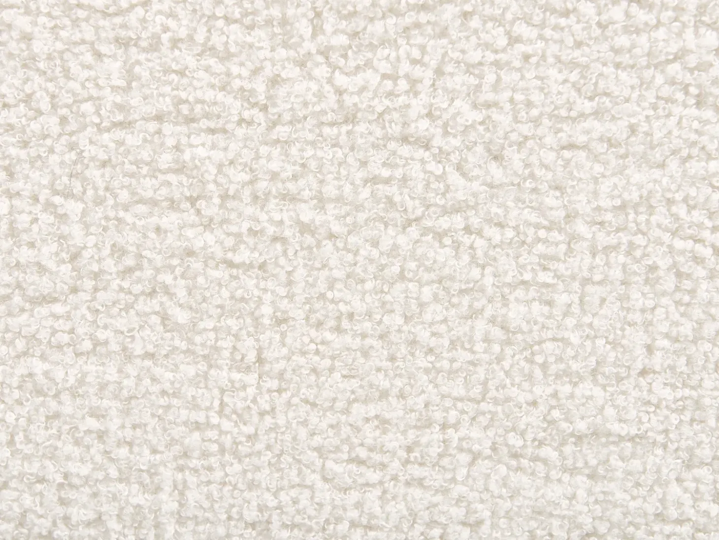 Clearance Łóżko z pojemnikiem MOISSAC Boucle Złamana biel 160 x 200 cm Łóżka Tapicerowane|Łóżka Podwójne