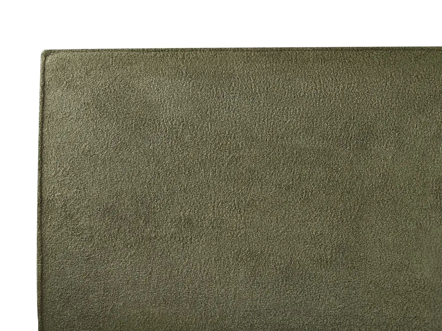 New Łóżko z pojemnikiem MOISSAC Boucle Ciemnozielony 160 x 200 cm Łóżka Tapicerowane|Łóżka Podwójne