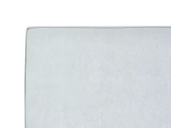 New Łóżko z pojemnikiem MOISSAC Szenil Błękitny 180 x 200 cm Łóżka Tapicerowane|Łóżka Podwójne