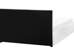 Clearance Łóżko z pojemnikiem MONTLAUR Boucle 140 x 200 cm Łóżka Tapicerowane|Łóżka Podwójne