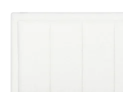 Clearance Łóżko z pojemnikiem MONTLAUR Boucle 140 x 200 cm Łóżka Tapicerowane|Łóżka Podwójne