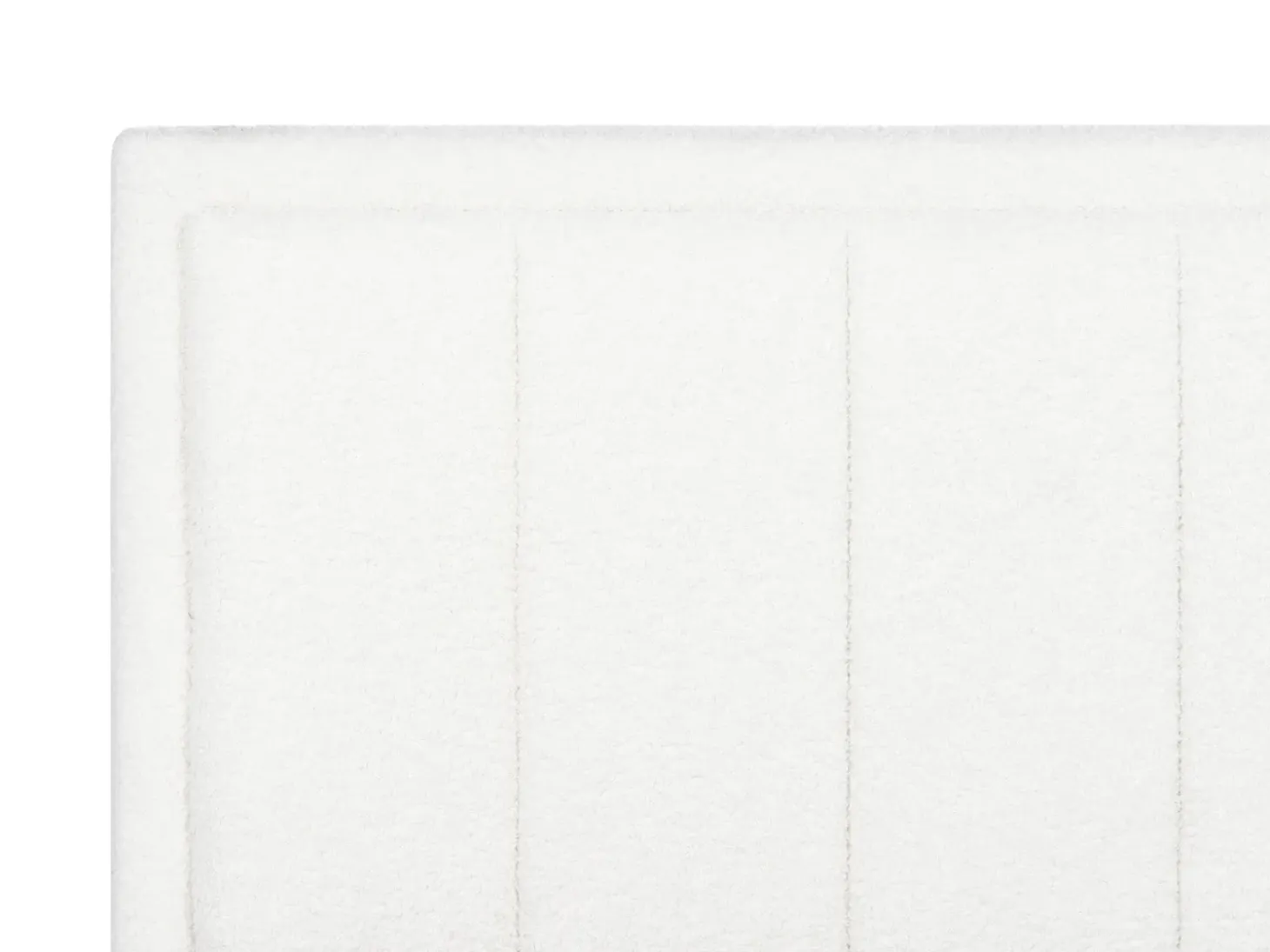 Clearance Łóżko z pojemnikiem MONTLAUR Boucle 140 x 200 cm Łóżka Tapicerowane|Łóżka Podwójne