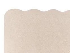 Outlet Łóżko z pojemnikiem NANTERRE Boucle 180 x 200 cm Łóżka Tapicerowane|Łóżka Podwójne