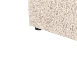 Outlet Łóżko z pojemnikiem NANTERRE Boucle 180 x 200 cm Łóżka Tapicerowane|Łóżka Podwójne