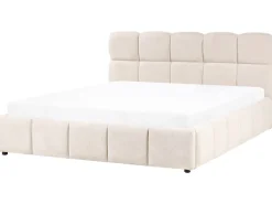 Clearance Łóżko z pojemnikiem NOYON Jasno 180 x 200 cm Łóżka Tapicerowane|Łóżka Podwójne