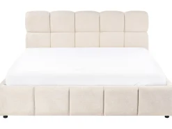 Clearance Łóżko z pojemnikiem NOYON Jasno 180 x 200 cm Łóżka Tapicerowane|Łóżka Podwójne