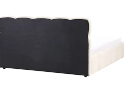 Clearance Łóżko z pojemnikiem NOYON Jasno 180 x 200 cm Łóżka Tapicerowane|Łóżka Podwójne