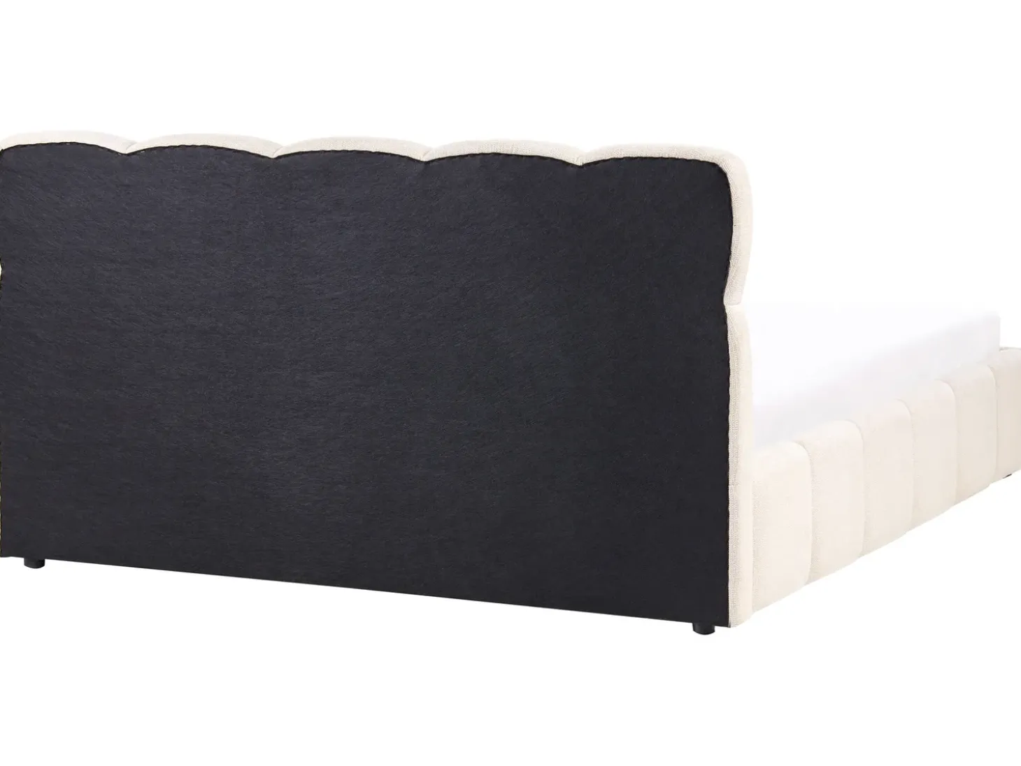 Clearance Łóżko z pojemnikiem NOYON Jasno 180 x 200 cm Łóżka Tapicerowane|Łóżka Podwójne