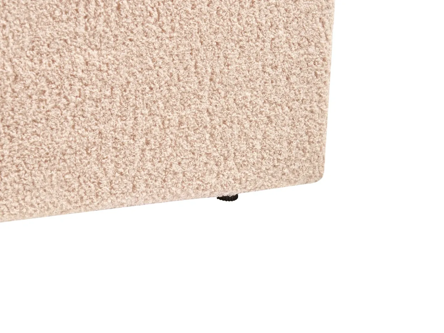 Sale Łóżko z pojemnikiem ORBEY Boucle 180 x 200 cm Łóżka Tapicerowane|Łóżka Podwójne