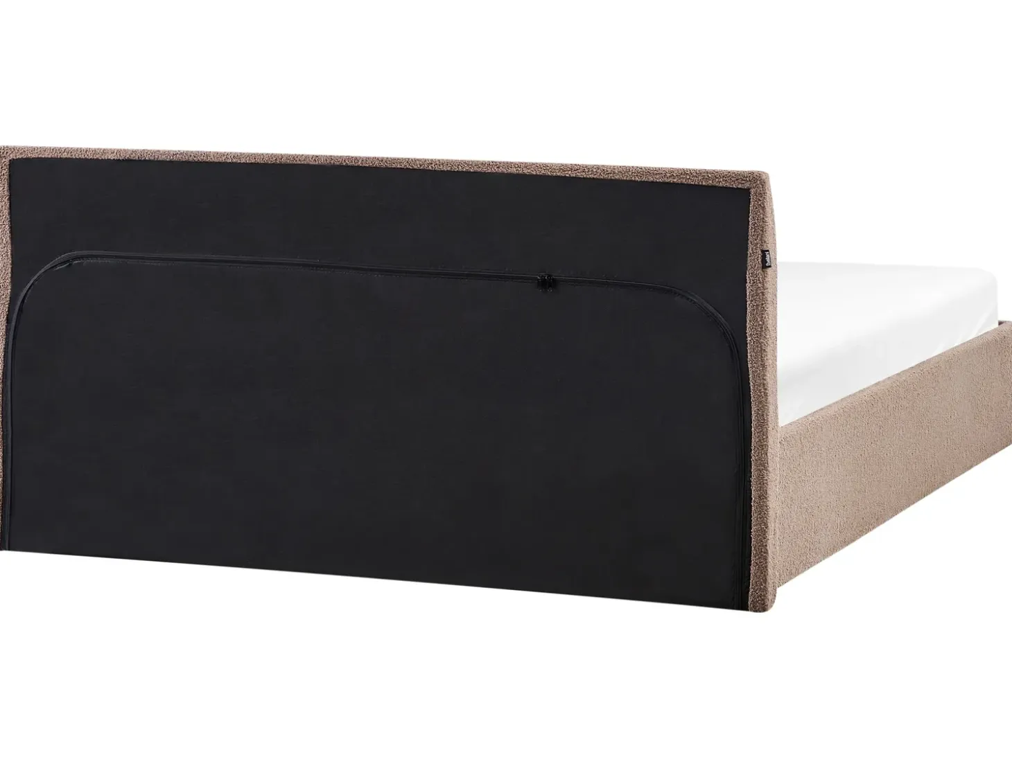 Best Łóżko z pojemnikiem ORBEY Boucle 180 x 200 cm Łóżka Tapicerowane|Łóżka Podwójne