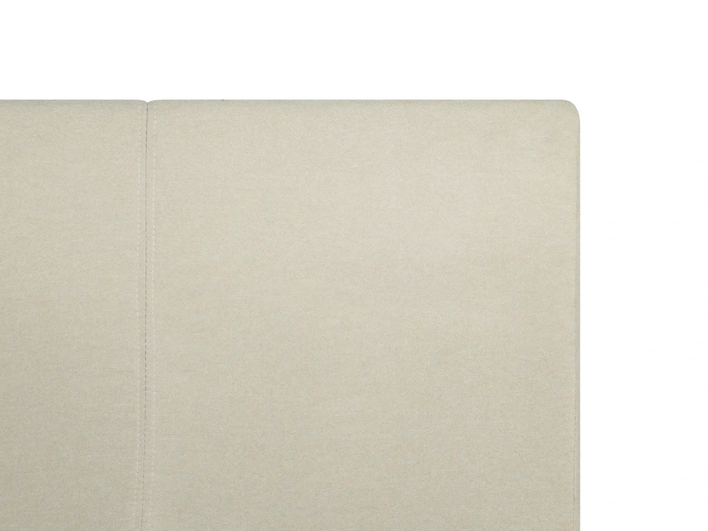 Outlet Łóżko z pojemnikiem ORBEY Jasno 180 x 200 cm Łóżka Tapicerowane|Łóżka Podwójne