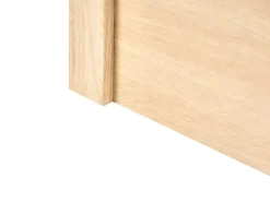 Clearance Łóżko z pojemnikiem PEROUGES Jasno 180 x 200 cm Łóżka Podwójne|Łóżka Z Pojemnikiem