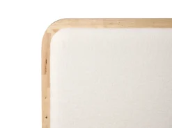 Clearance Łóżko z pojemnikiem PEROUGES Jasno 180 x 200 cm Łóżka Podwójne|Łóżka Z Pojemnikiem
