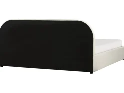 Hot Łóżko z pojemnikiem QUILLIEN Boucle Jasno 180 x 200 cm Łóżka Tapicerowane|Łóżka Podwójne