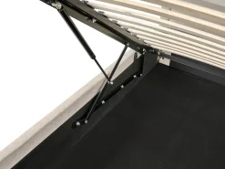 Hot Łóżko z pojemnikiem QUILLIEN Jasno 140 x 200 cm Łóżka Tapicerowane|Łóżka Podwójne