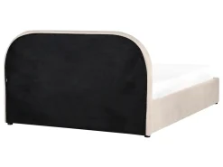 Hot Łóżko z pojemnikiem QUILLIEN Jasno 140 x 200 cm Łóżka Tapicerowane|Łóżka Podwójne