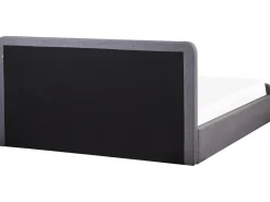 Online RENNES Ciemnoszary 180 x 200 cm Łóżka Tapicerowane|Łóżka Podwójne