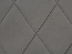 Sale Łóżko z pojemnikiem ROCHEFORT Welur 180 x 200 cm Łóżka Tapicerowane|Łóżka Podwójne