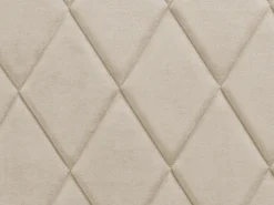 Discount Łóżko z pojemnikiem ROCHEFORT Welur 180 x 200 cm Łóżka Tapicerowane|Łóżka Podwójne
