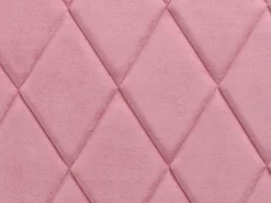 Sale Łóżko z pojemnikiem ROCHEFORT Welur 160 x 200 cm Łóżka Tapicerowane|Łóżka Podwójne