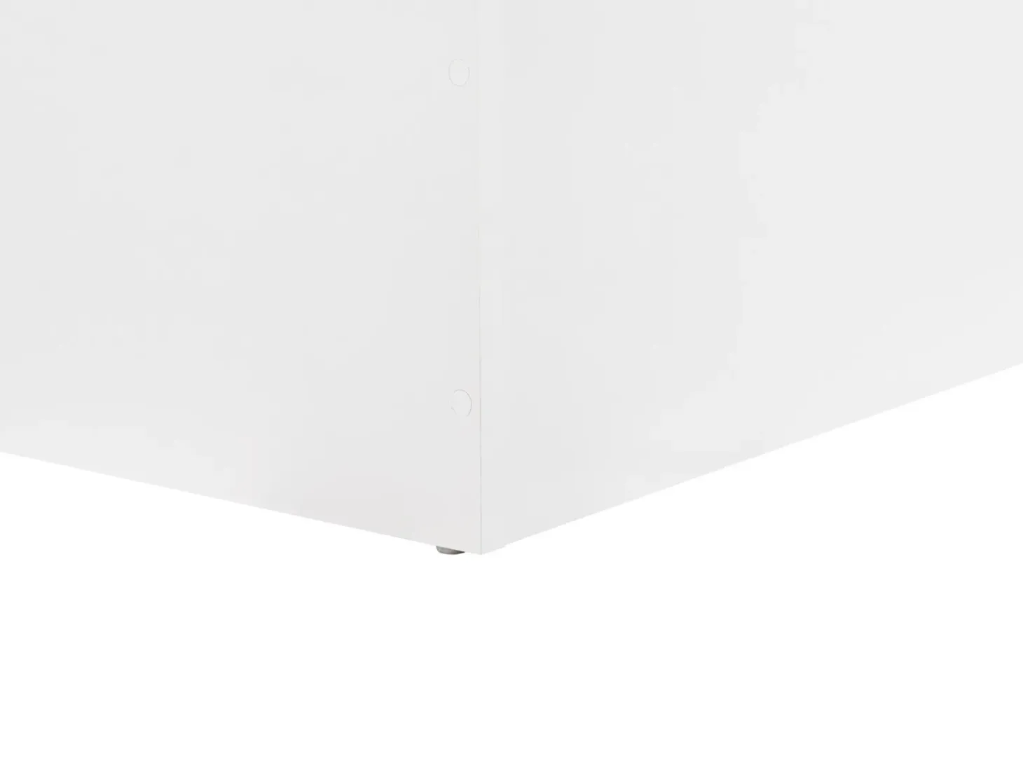 Łóżko z pojemnikiem ROUVILLERS Biały 90 x 200 cm Łóżka Pojedyncze|Łóżka Z Pojemnikiem