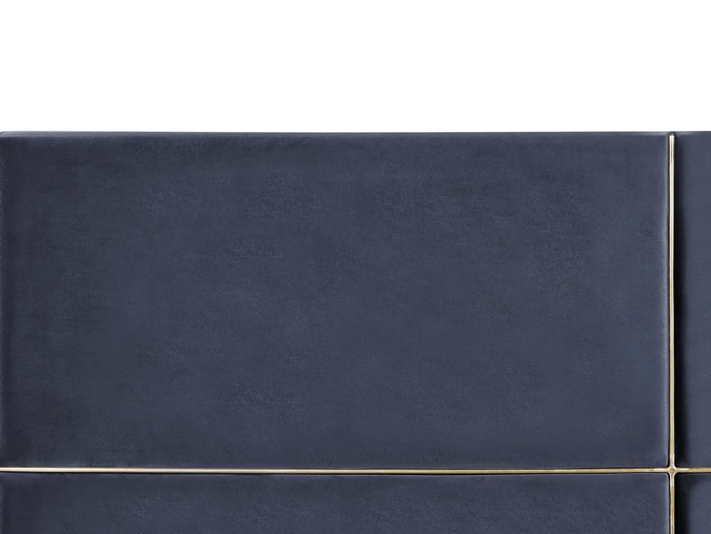Clearance Łóżko z pojemnikiem VERNOYES Welur Czarny 160 x 200 cm Łóżka Tapicerowane|Łóżka Podwójne