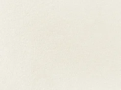VINCENNES Welur Złamana biel 180 x 200 cm Łóżka Tapicerowane|Łóżka Podwójne