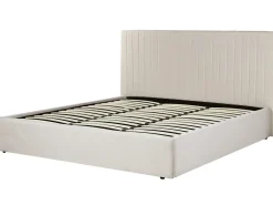 Discount Łóżko z pojemnikiem VION Jasno 180 x 200 cm Łóżka Tapicerowane|Łóżka Podwójne