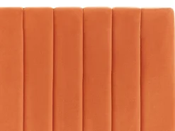 New Łóżko z pojemnikiem VION Welur 160 x 200 cm Łóżka Tapicerowane|Łóżka Podwójne